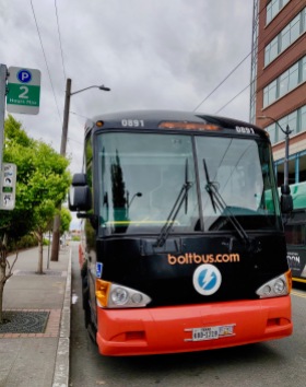 I took the Bolt bus up to Vancouver from the Seattle Uwajimaya bus stop :)